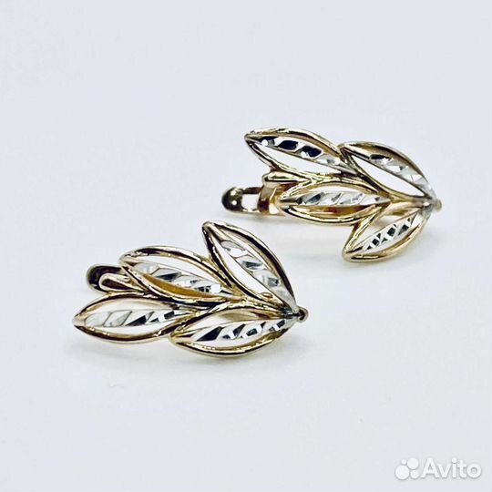 Золотые серьги