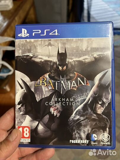 Игра для приставки ps4 Batman Arkham collection