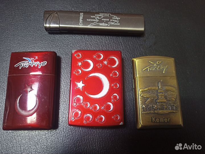 Зажигалки новые пьезо. Турбо