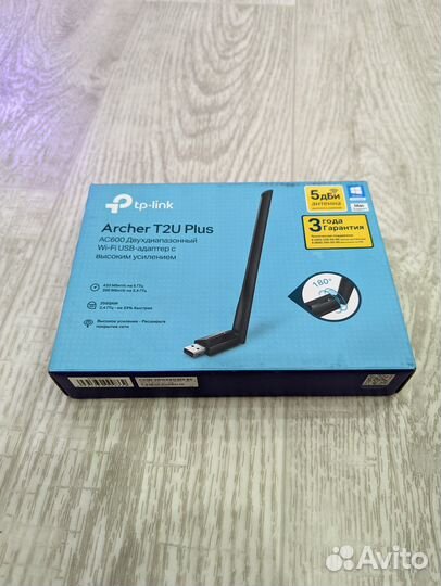 Wi-Fi адаптер TP-link Archer T2U Plus