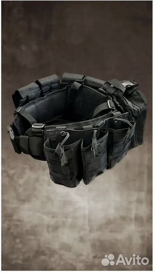 Тактический пояс с подсумками