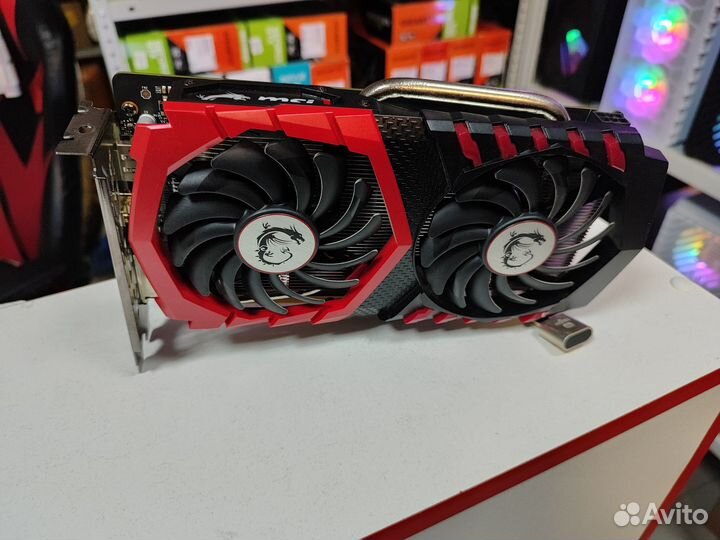 Видеокарта MSI GTX 1050 Ti gaming X