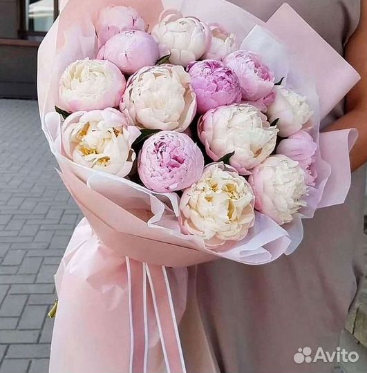 Пионы Букет пионов