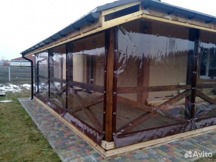 Мягкие гибкие окна на веранду