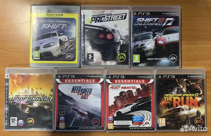 PlayStation 3 серия игр Need for Speed