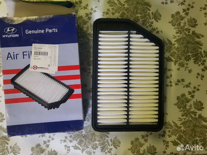 Воздушный фильтр hyundai/kia