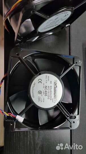 Вентиляторы delta 150 x 150 1.8A и Райзеры pci-e