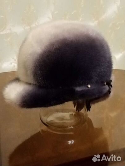 Шапка норковая женская