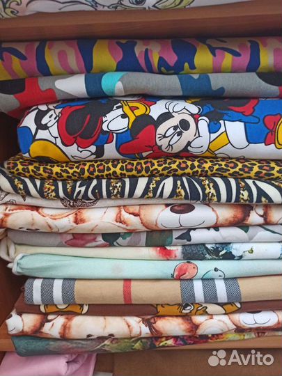 Трикотаж футер ткань