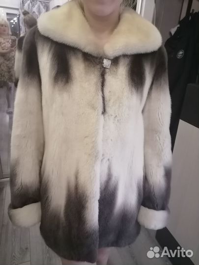 Норковый полушубок