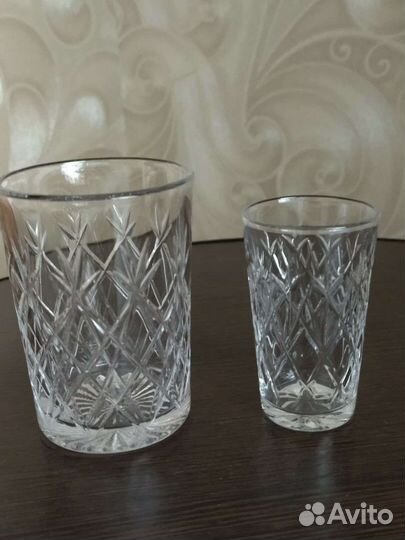 Хрусталь СССР стаканы, стопки