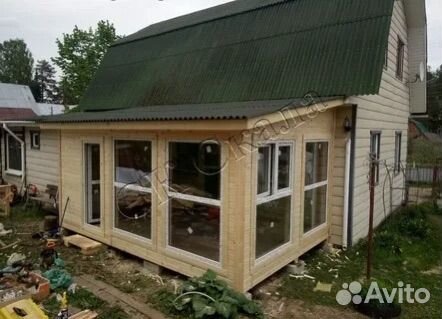 Пристройка к дачному дому