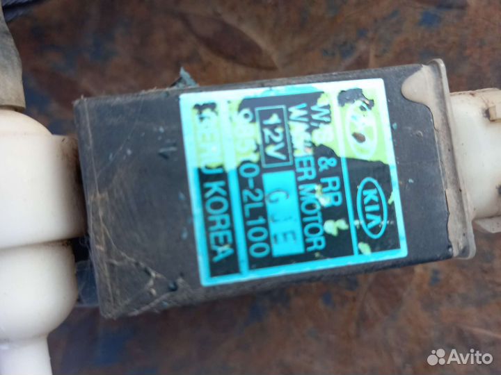 Моторчик омывателя киа хендай