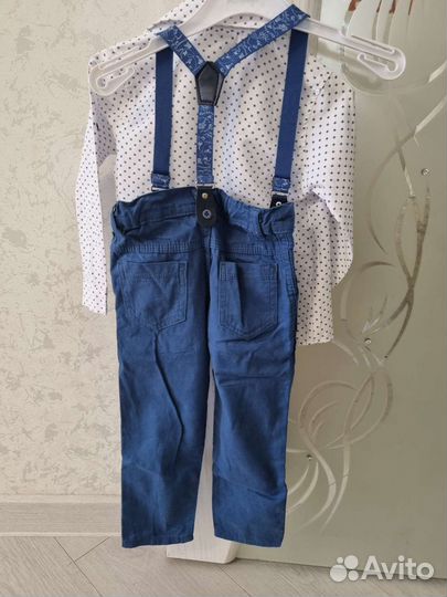 Костюм рубашка и брюки