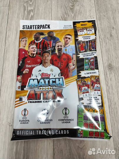 Topps Match Attax Лига Чемпионов 2024/2025