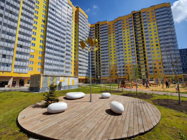 2-к. квартира, 53,9 м², 6/19 эт.