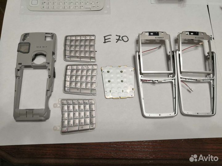 Оригинальные запчасти для nokia n71/e70/n90/n91