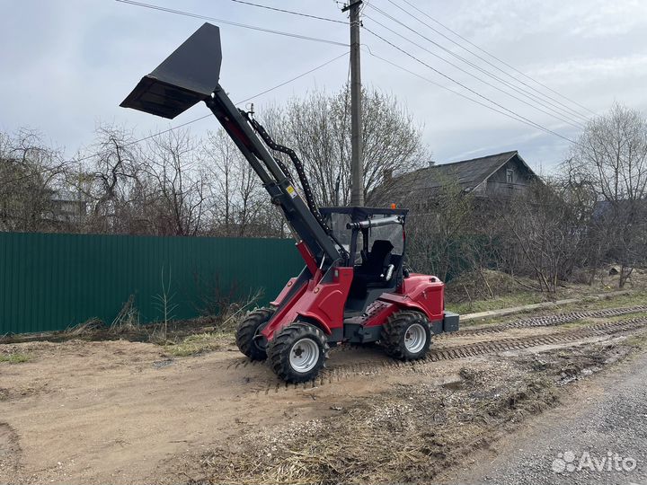 Услуги мини-погрузчика,планирование участка