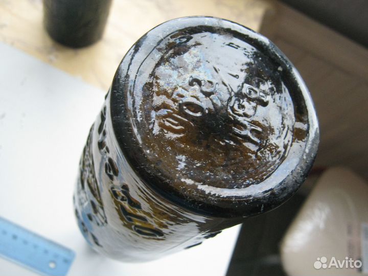 Старинная пивная бутылка Калинкин