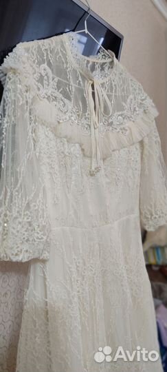 Вечернее платье миди 44 46