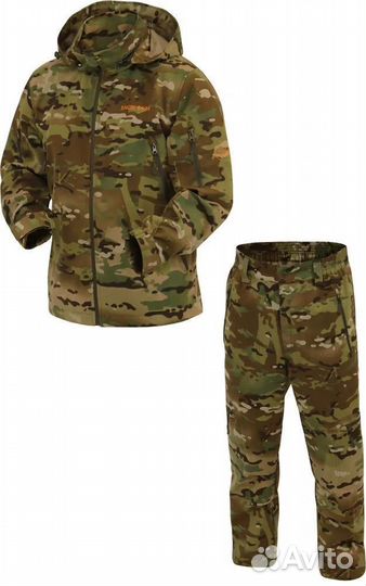 Костюм City, твил ц.Мультикам, ц.Пинкод