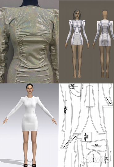 Разработка лекал конструктор одежды