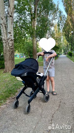 Коляска автолюлька 2в1