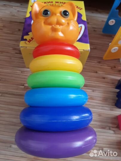 Игрушки пакетом от 0до 3лет (3игры)