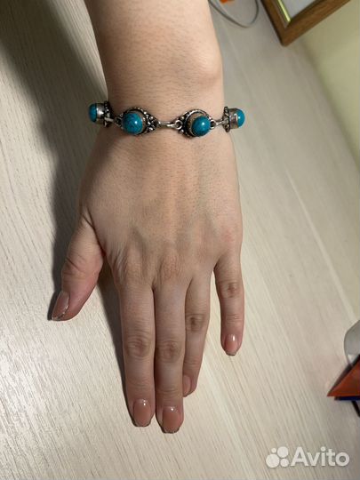 Браслет с бирюзой