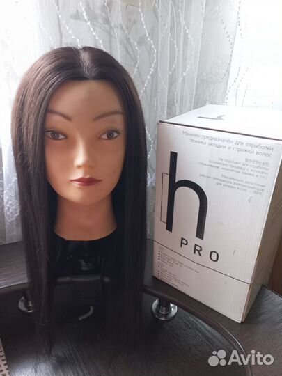 Парикмахерский учебный манекен голова для причесок