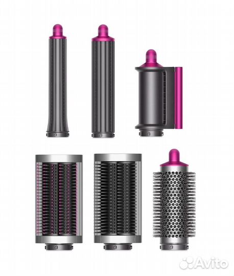 Стайлер Dyson Airwrap HS05 Long fuchsia nickel