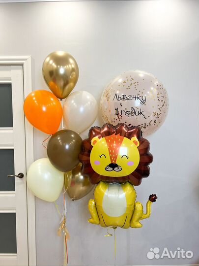 Воздушные шары с гелием на день рождения