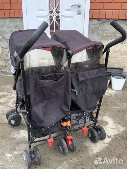 Коляска maclaren для двойни