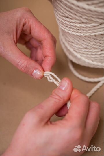 Макраме, бохо, веревка для гамака, 6 мм