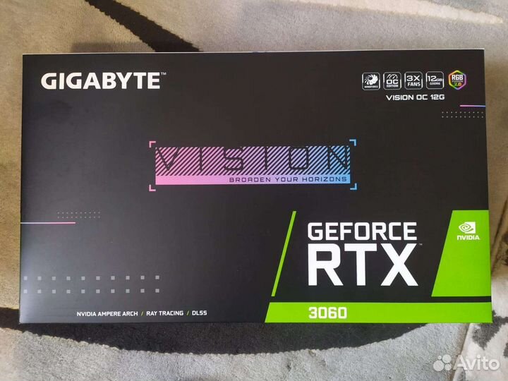 Gigabyte GeForce RTX 3060 vision OC 12G