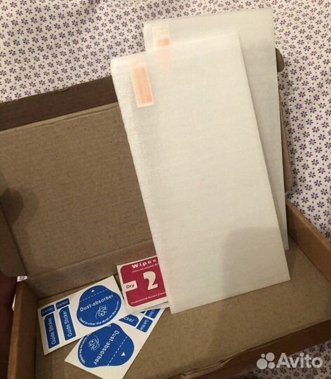 Защитное стекло на iPhone 7/8 плюс (3шт)