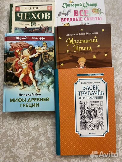 Набор книг из школьной программы