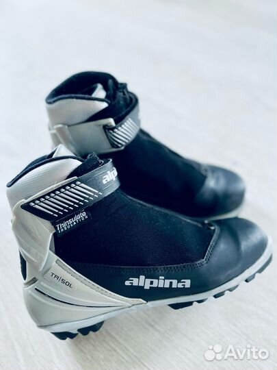 Лыжные ботинки коньковые alpina thinsulate 39р-р
