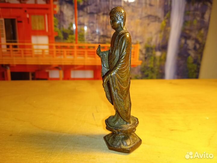 Статуэтка Будда бронза, миниатюра