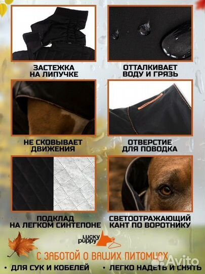 Попона для собак, куртка комбинезон