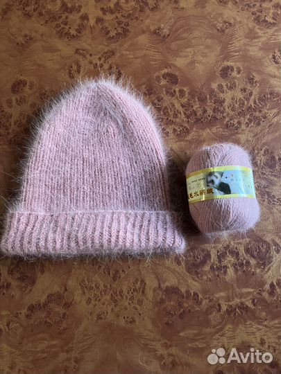 Шапка из пуха норки