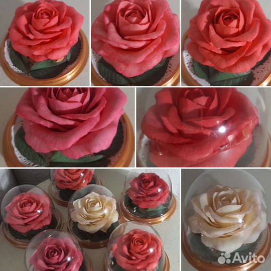 Роза из шоколада
