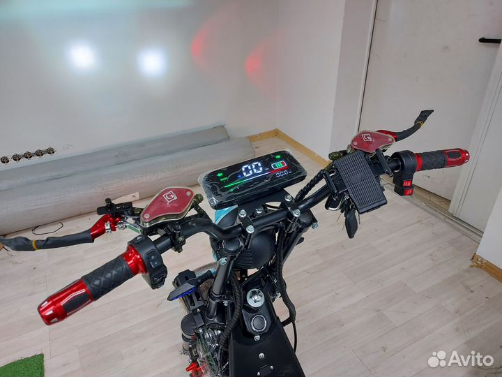 Электроскутер трехколесный 3000w