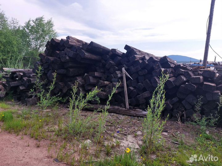 Шпалы деревянные бу