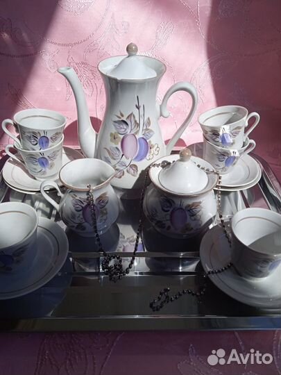 Раритетный кофейный сервиз 