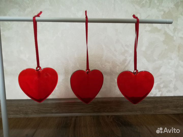 Винтефест Украшение подвесное, сердце