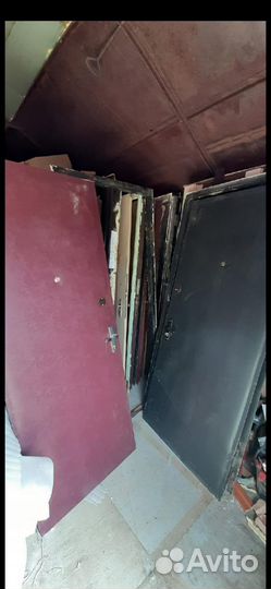 Металлическая дверь бу