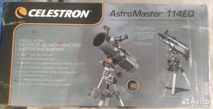 Телескоп celestron новый