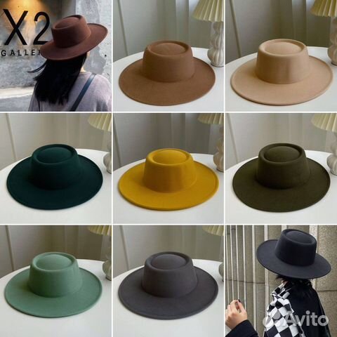 Фетровая шляпа (федора) гамма 2
