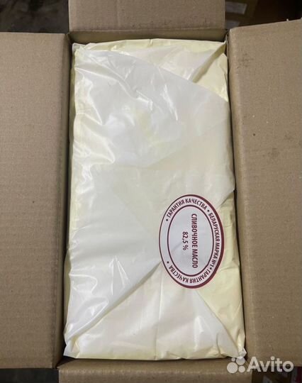 Масло сливочное 5 кг Беларусская марка 82,5